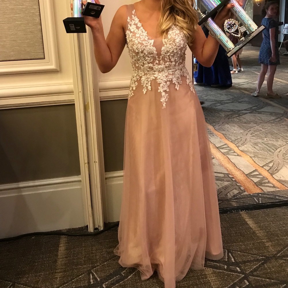 Blush and Pearl dress